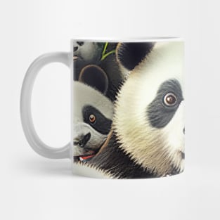 Panda Bear Wild Nature Funny Happy Humor Photo Selfie Mug